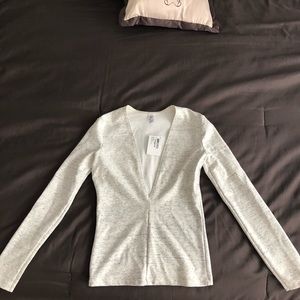 Brand New American Apparel White Patterned Shirt